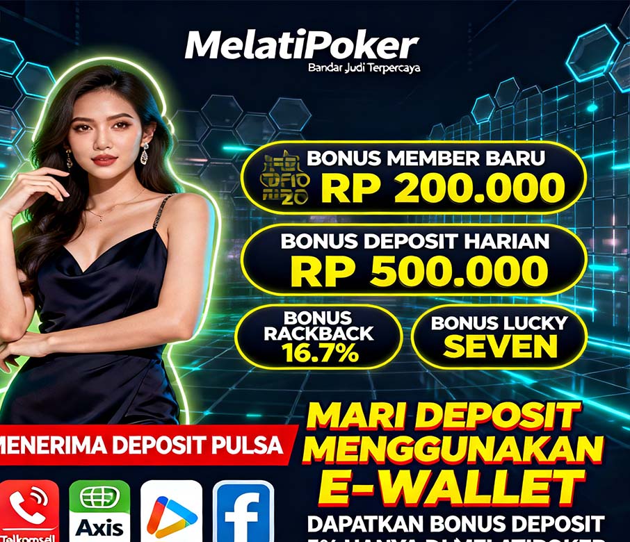 MelatiPoker Slot QRIS Online Terpercaya Jackpot Setiap Hari