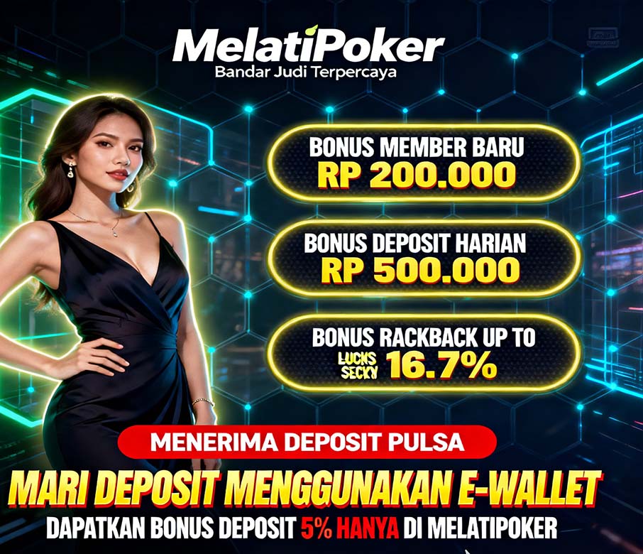 MelatiPoker Slot APK Ovo Main Mudah Menang