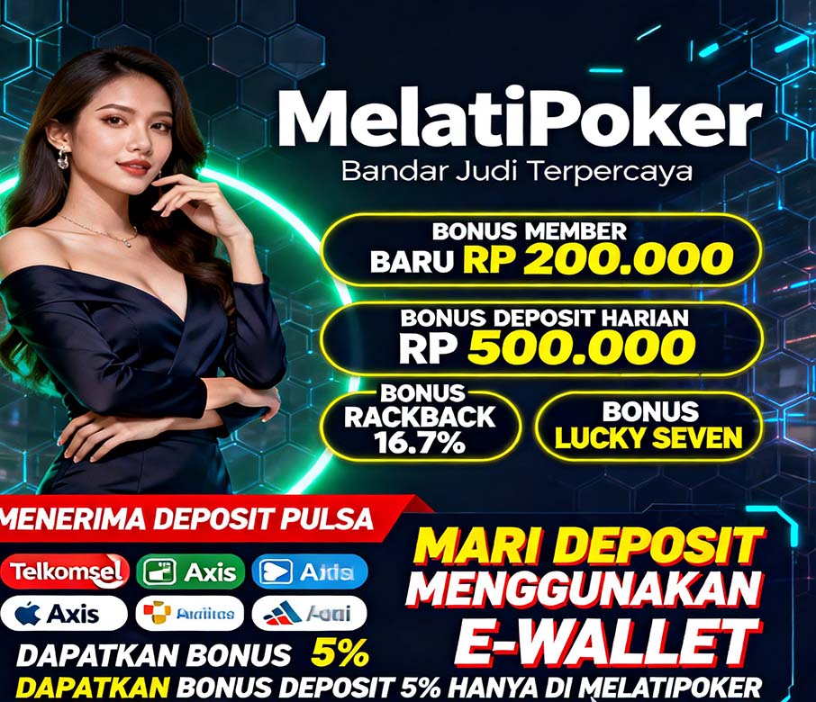 MelatiPoker Slot APK Dana Game Terpopuler Indonesia